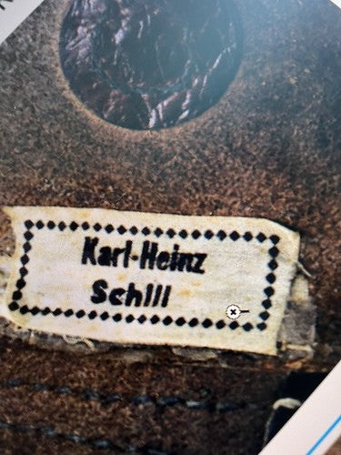 Original Belgian WW2 Browning Hi-Power P35 Black Leather Holster Mag Pouch 28739 - Image 11