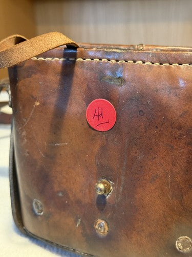 WW2 FRENCH MILITARY Binoculars Alce Paris Extra Lumineuse 1940 Leather Case - Image 14