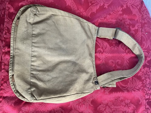 German WW2 Youth Organization Bread Bag M-30 Canvas Brotbeutel Original - Image 2