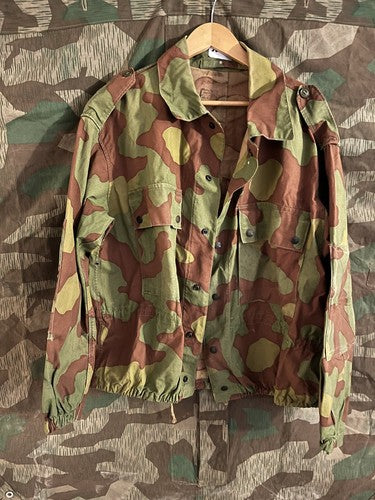 Post-War Italy Paratrooper Telo Mimetico Camo Jacket San Marco Excellent 1960s