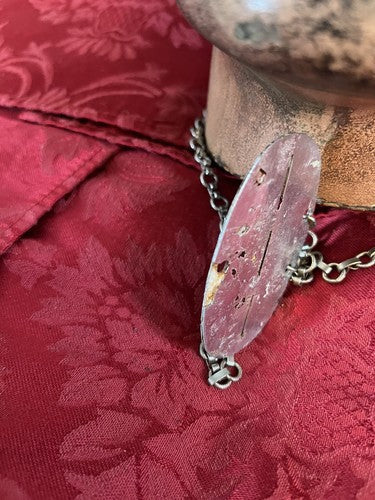 Authentic WW2 German aluminum dog tag company commander #5190 - Image 5