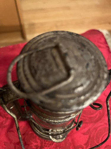 WW2 German 1940 FROWO Oil Lantern Nr 50 Original Wick Feuerhand Globe Unpainted - Image 2