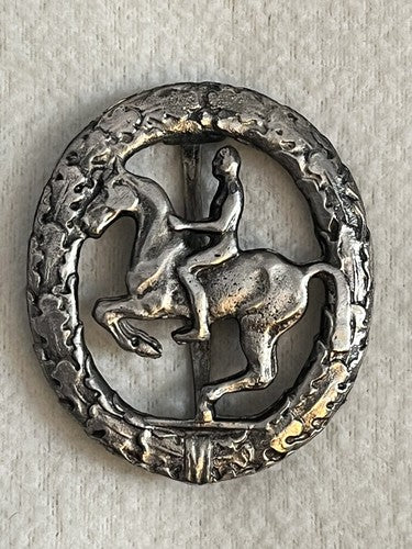 German WW2 Era Horsemans Proficiency Badges Silver Bronze Steinhauer & Luck MINT - Image 2