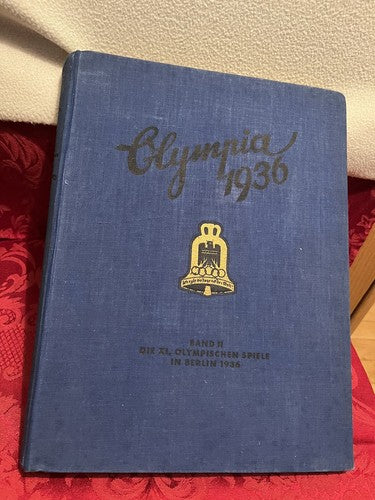 German WW2 1936 Summer Olympics Album Olympia 1936 Vol 2 Jesse Owens Berlin Book