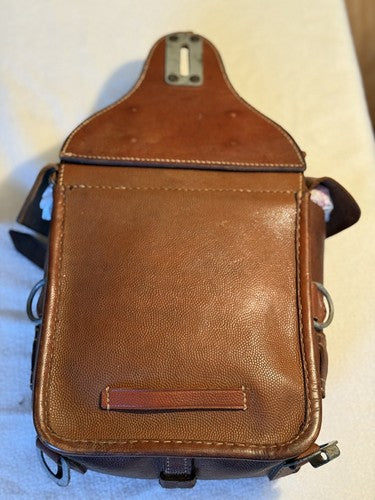 V. Rare German WW2 M40 Cavalry REAR Saddlebag  (Packtasche)  Frankfurt 1940 - Image 5