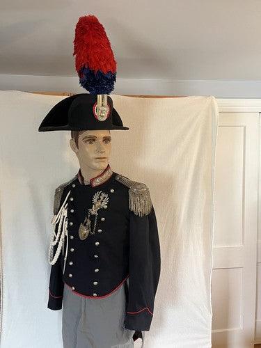 Pre-WW2 Italian Carabinieri Rome Police Tunic Wool Rare Original 1935-1936