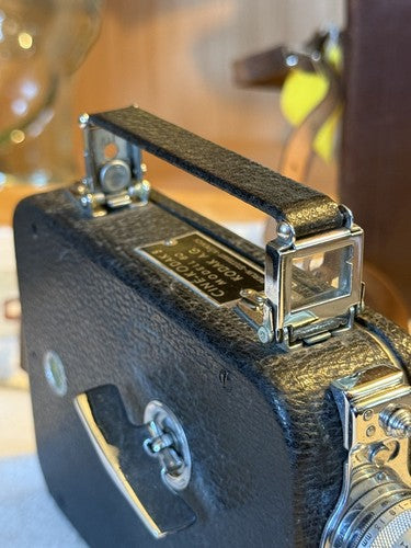 WW2 German Wehrmacht Issued Cine-Kodak 8 Model 60 Movie Camera Case Leather Mint - Image 15