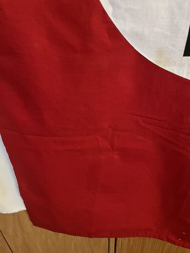 German WW2 1943-45 Deutschland Baltic Cross Vehicle ID Flag Cotton Linen Mint - Image 6