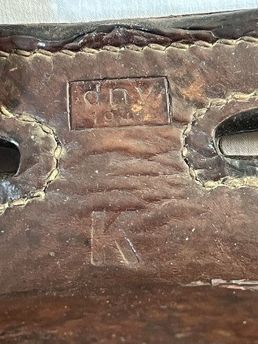 German WW2 Leather Medical Pouch Kavallerie dny 1941 K.Bollmann Cavalry - Image 9