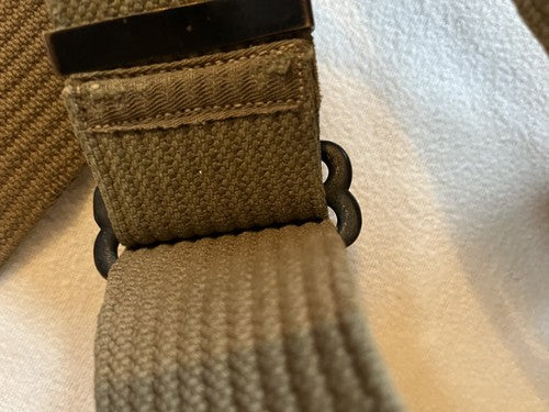 WW1 British Army Canvas Standard Bearer Harness Flag Carrying Original Authentic - Image 6