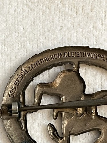 German WW2 Era Horsemans Proficiency Badges Silver Bronze Steinhauer & Luck MINT - Image 10