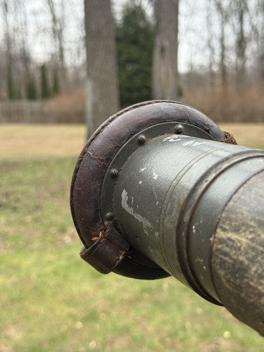 Original German WW2 Afrika Korps Range Finder, Calibration Board, & Tripod - Image 8