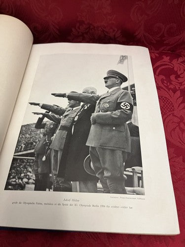 German WW2 1936 Summer Olympics Album Olympia 1936 Vol 2 Jesse Owens Berlin Book - Image 6