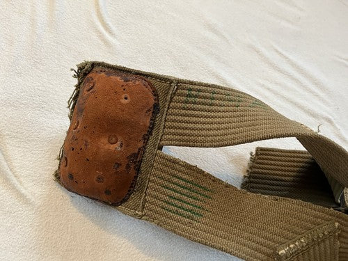 WW1 British Army Canvas Standard Bearer Harness Flag Carrying Original Authentic - Image 5