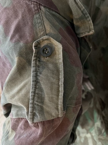 German WW2 Italian Telo Mimetico Camo Panzer Tanker Coverall Suit 44-46 Cotton - Image 6