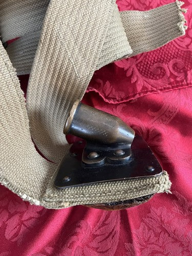 WW1 British Army Canvas Standard Bearer Harness Flag Carrying Original Authentic - Image 16