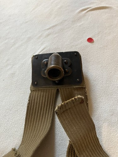 WW1 British Army Canvas Standard Bearer Harness Flag Carrying Original Authentic - Image 2