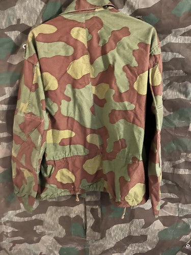 Post-War Italy Paratrooper Telo Mimetico Camo Jacket San Marco Excellent 1960s - Image 2