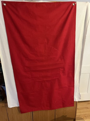 German WW2 1943-45 Deutschland Baltic Cross Vehicle ID Flag Cotton Linen Mint - Image 10