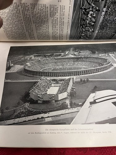 German WW2 1936 Summer Olympics Album Olympia 1936 Vol 2 Jesse Owens Berlin Book - Image 8