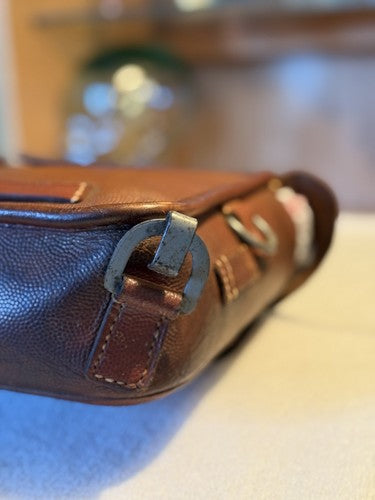 V. Rare German WW2 M40 Cavalry REAR Saddlebag  (Packtasche)  Frankfurt 1940 - Image 4