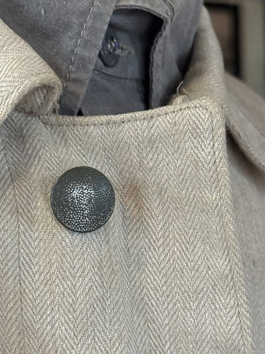 Authentic WW2 German  drillich HBT tunic & trousers M40 Wehrmacht work uniform - Image 2