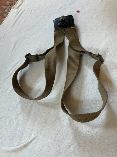 WW1 British Army Canvas Standard Bearer Harness Flag Carrying Original Authentic - Image 3