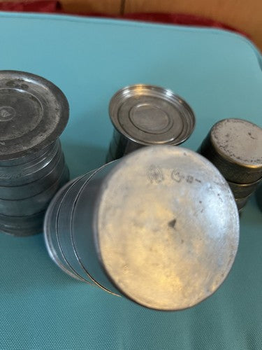 5 German WW2 Vintage Collapsible Drinking Cups Boy Scouts HJ German Eagle Logo - Image 10