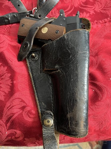 Vietnam US Military M7 Leather Shoulder Holster 1911A1 Hunter Corp 7791527 - Image 2