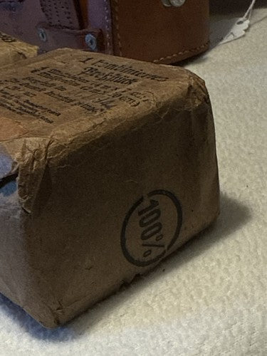 WW2 German Cavalry Medic Pouch Leather Wehrmacht DLA 40 Dachau Marked Bandages - Image 9