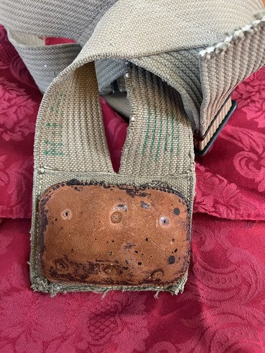 WW1 British Army Canvas Standard Bearer Harness Flag Carrying Original Authentic - Image 9