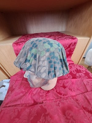 WW2 German Pea Dot 44 Camo HBT Helmet Cover Field Made Erbsenmuster Stamped - Image 13