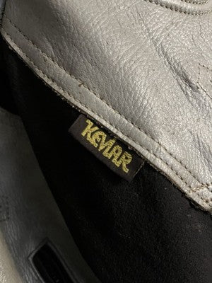 Fieldsheer Padded Red Leather Motorcycle Jacket European Style XL Size 52 Mens - Image 12