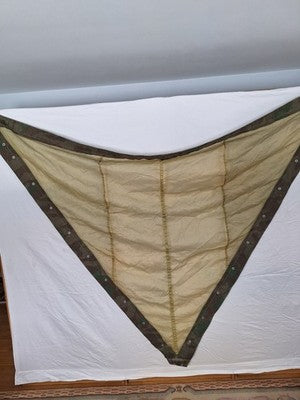 Very Rare WW2 German Splinter Camo Mosquito Net Shelter Quarter  (Zeltbahn)