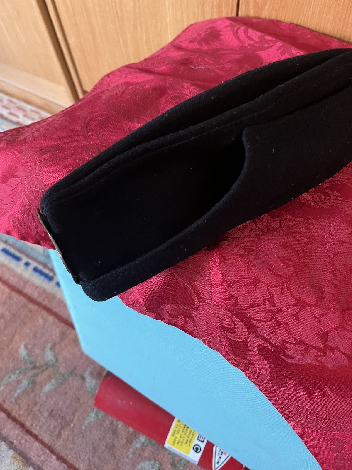 WW2 Italian GIL Youth Garrison Cap Black Wool MINT Overseas Hat Giventu Italiana - Image 9