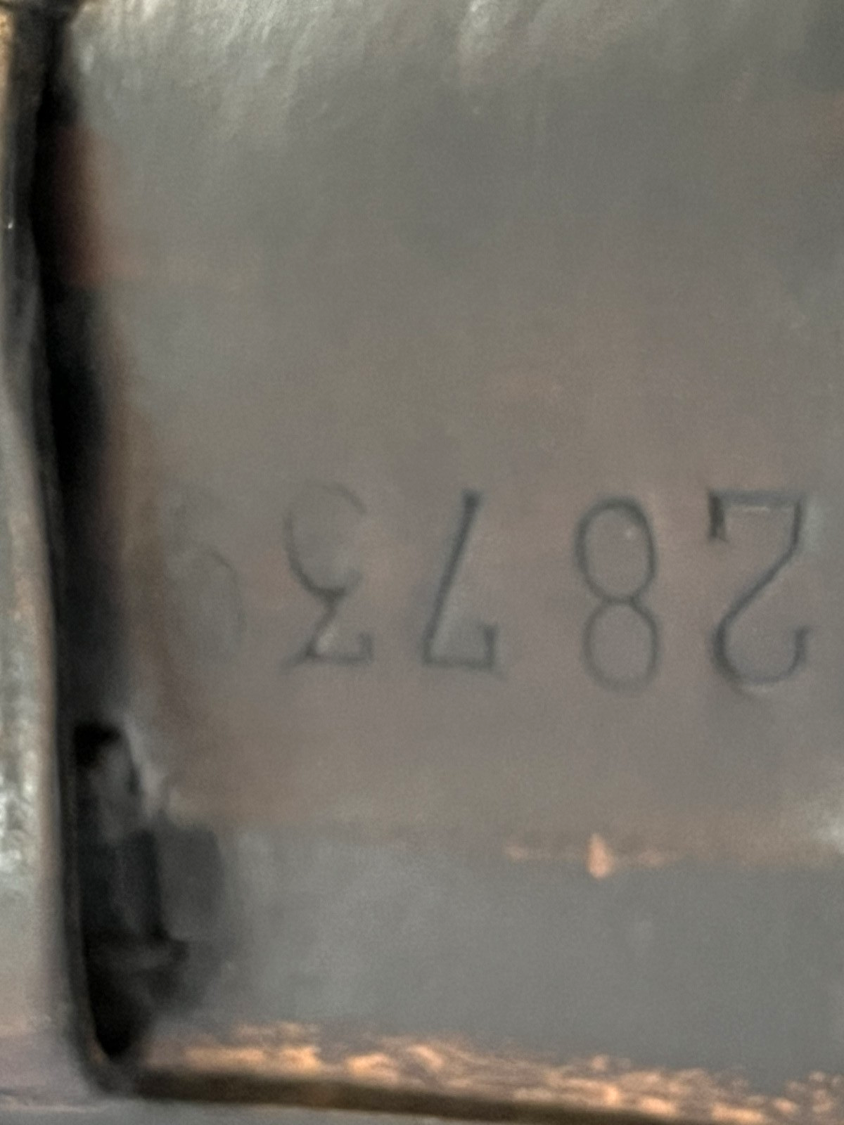 Original Belgian WW2 Browning Hi-Power P35 Black Leather Holster Mag Pouch 28739 - Image 4