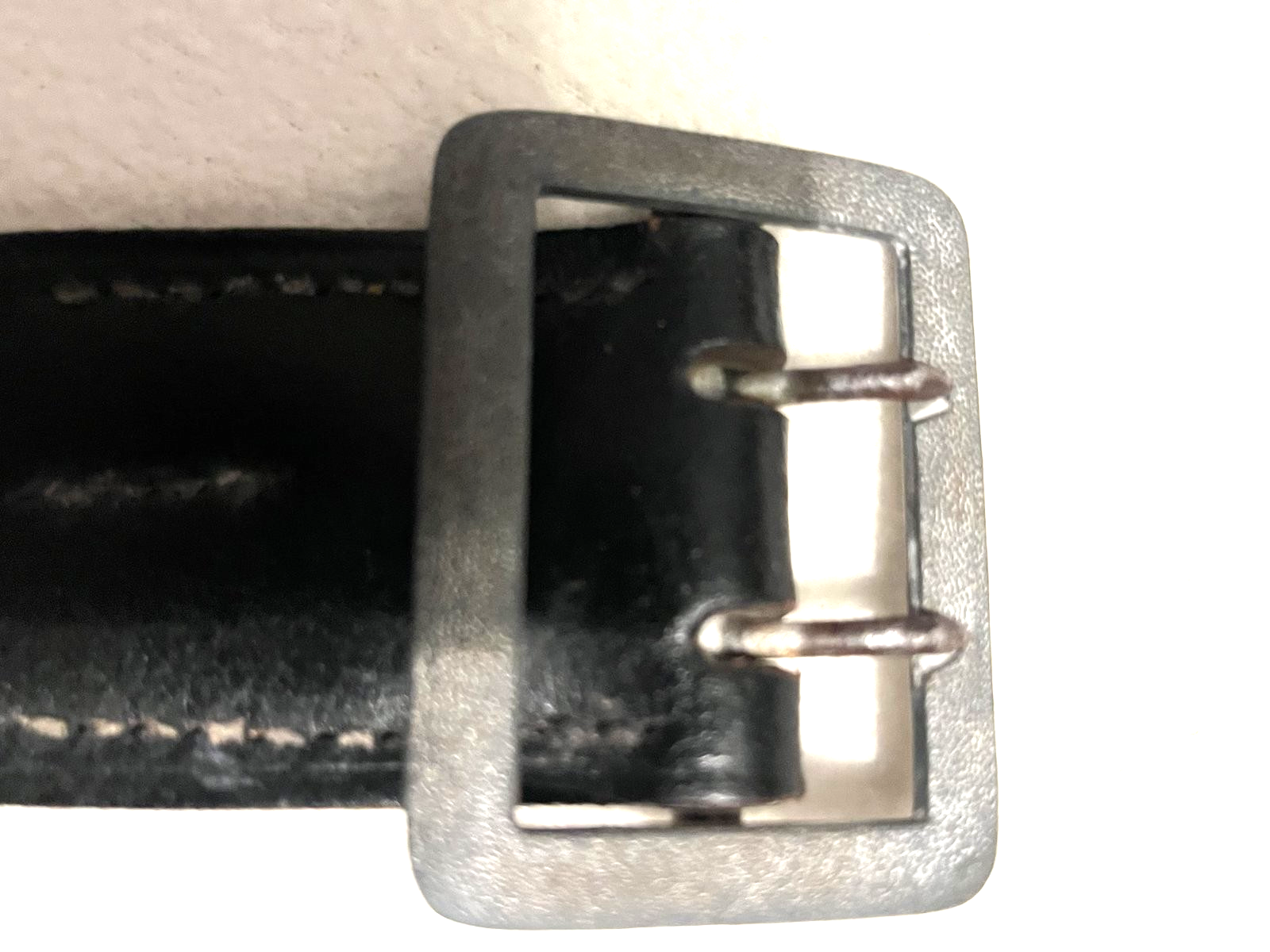 100 % Original  German  Wehrmacht  WW2  Officer  Double Claw  Leather  Belt - Image 3