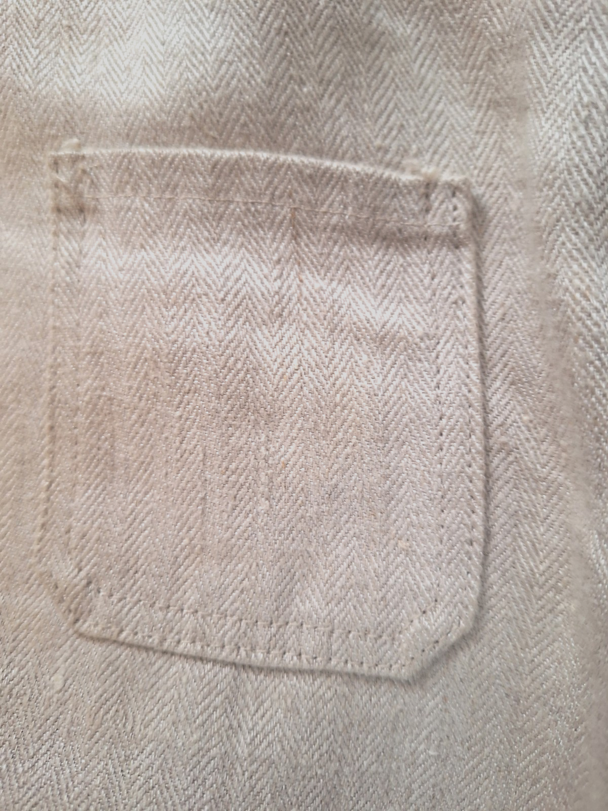 Authentic WW2 German  drillich HBT tunic & trousers M40 Wehrmacht work uniform - Image 19