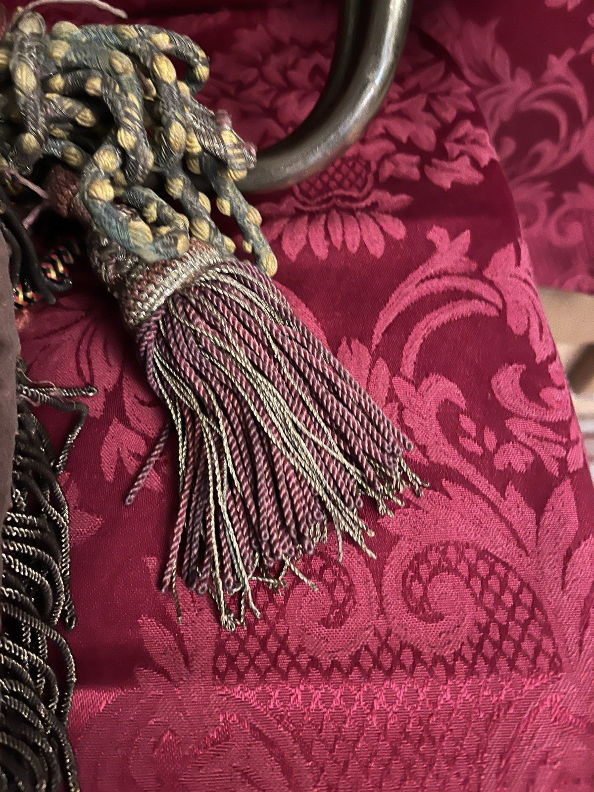 Mussolini Il Duce Trumpet Banner Guardia Pretoriana Personal Bodyguard Gold Silk - Image 10