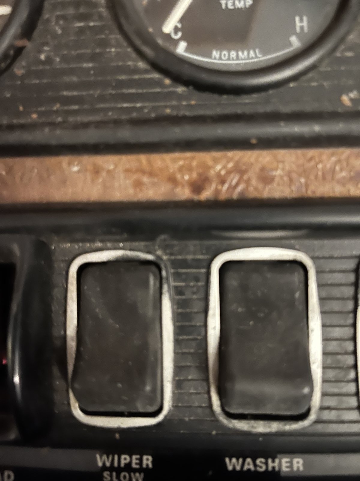 Jaguar Smith Gauges Dashboard XJ Series 1 XKE E Type 1968-73 Walnut Fuel Oil H2O - Image 5