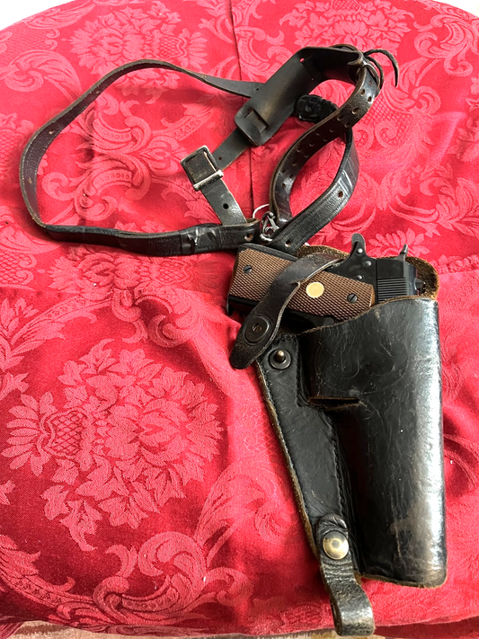 1911A1 Leather Shoulder Holster M-7 Vietnam Hunter Corp 7791527 US GI Field Gear