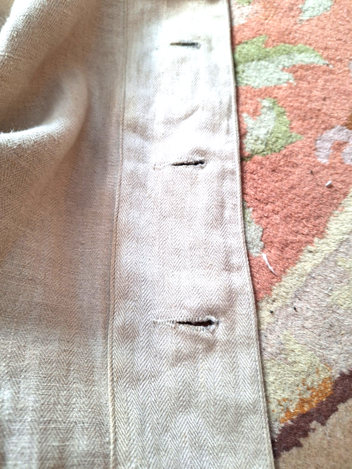 Authentic WW2 German  drillich HBT tunic & trousers M40 Wehrmacht work uniform - Image 20