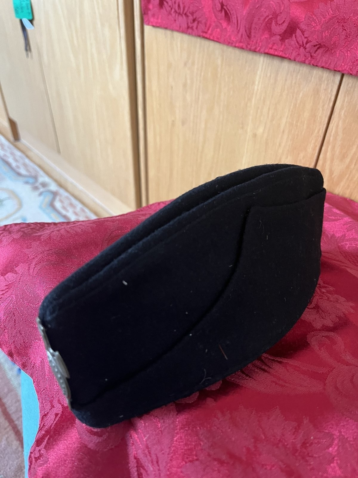 WW2 Italian GIL Youth Garrison Cap Black Wool MINT Overseas Hat Giventu Italiana - Image 3