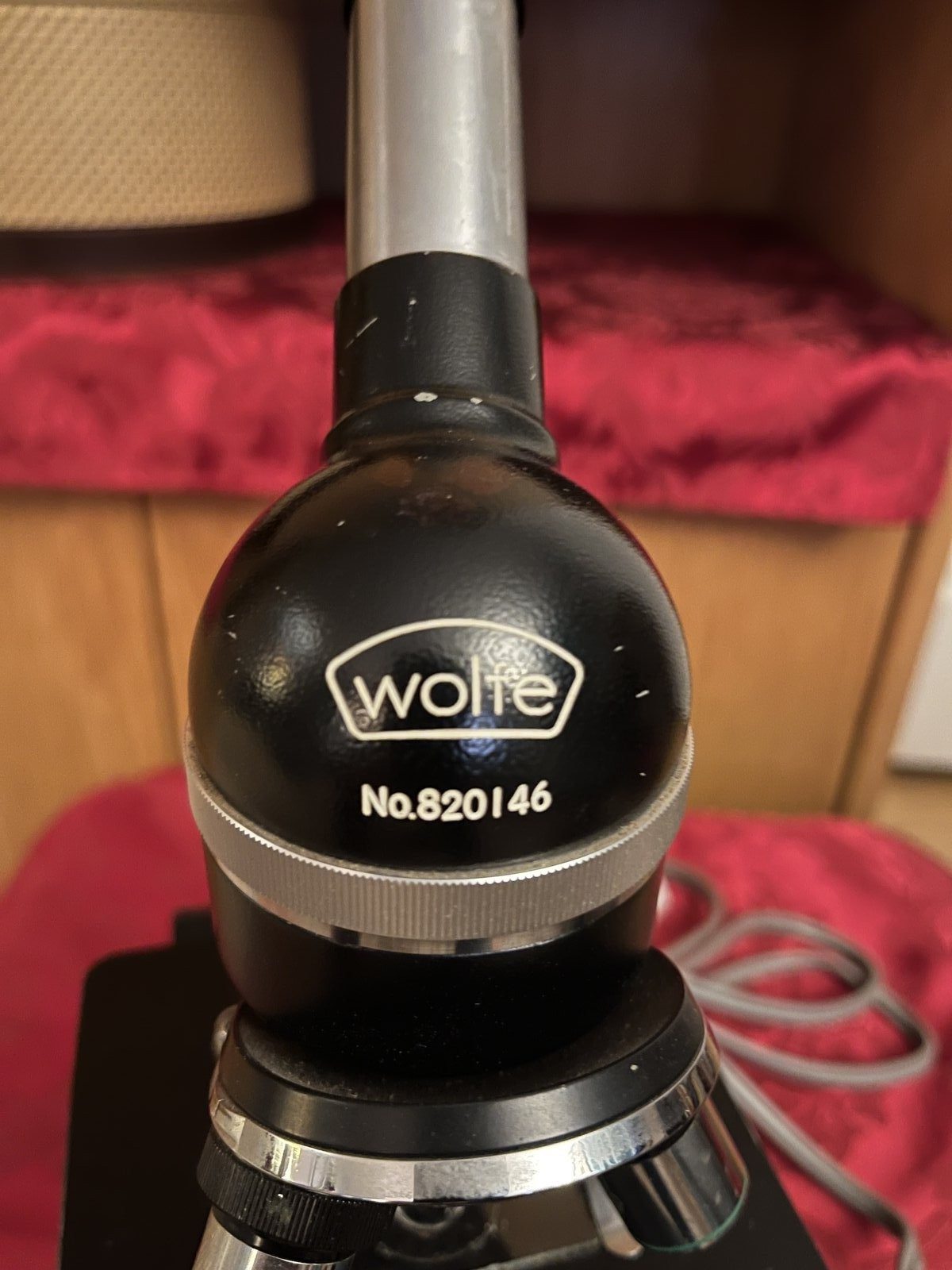 Wolfe Microscope Model #820146 LED Illumination DIN Optics Excellent Condition - Image 4